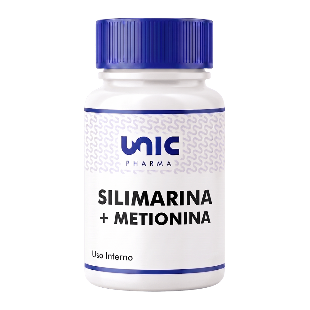 Silimarina + Metionina - 60 Cápsulas