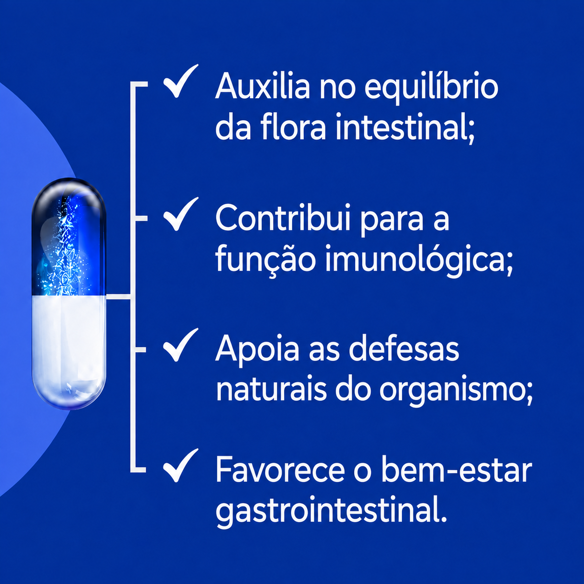 Lactobacillus Rhamnosus - Contra infecções - 60 Cáps