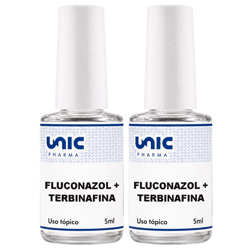 Kit 2 Fluconazol com Terbinafina esmalte  5ml