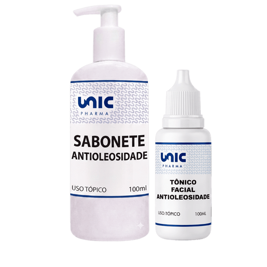 Kit Antioleosidade Facial