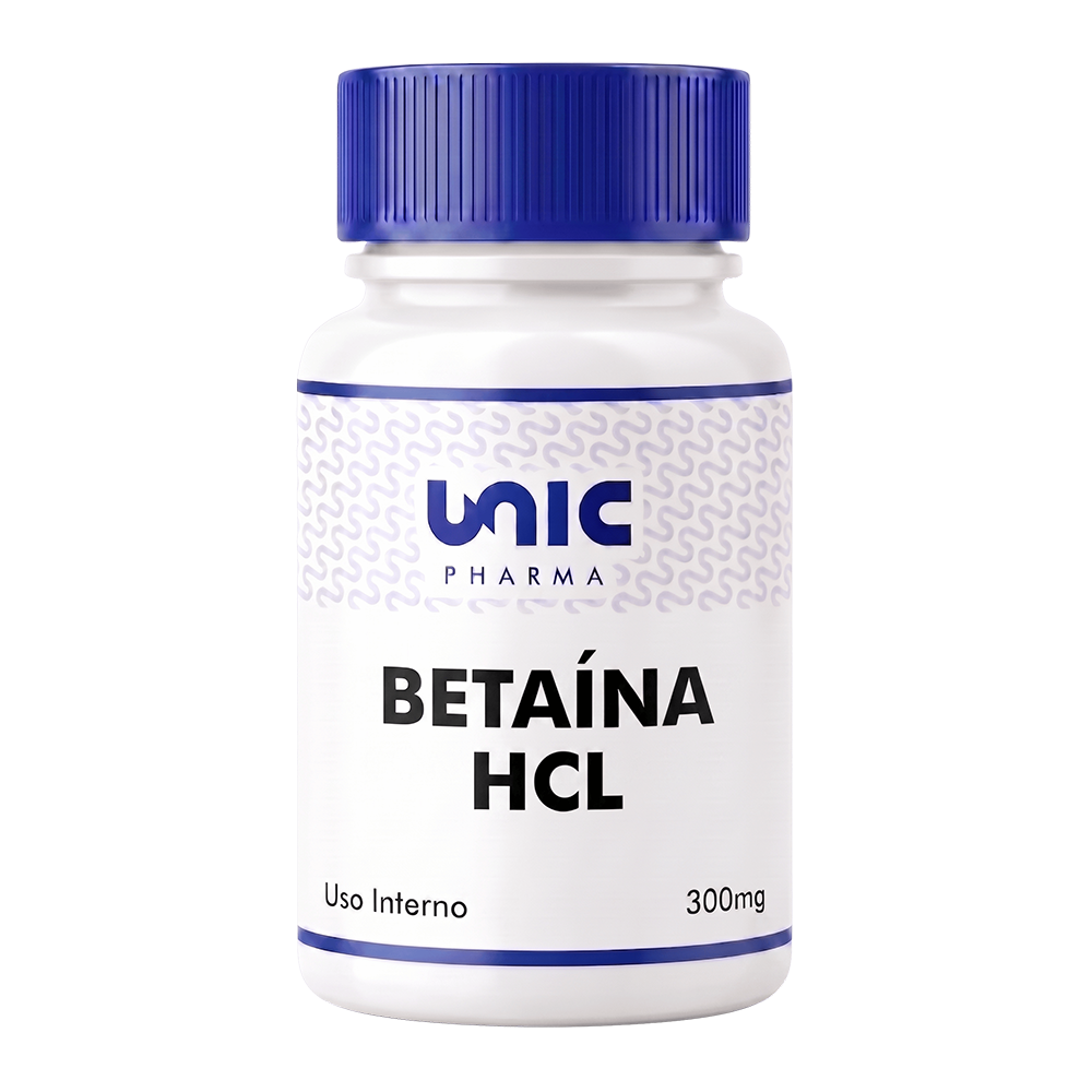Betaina Hcl 300Mg - 90 Cápsulas