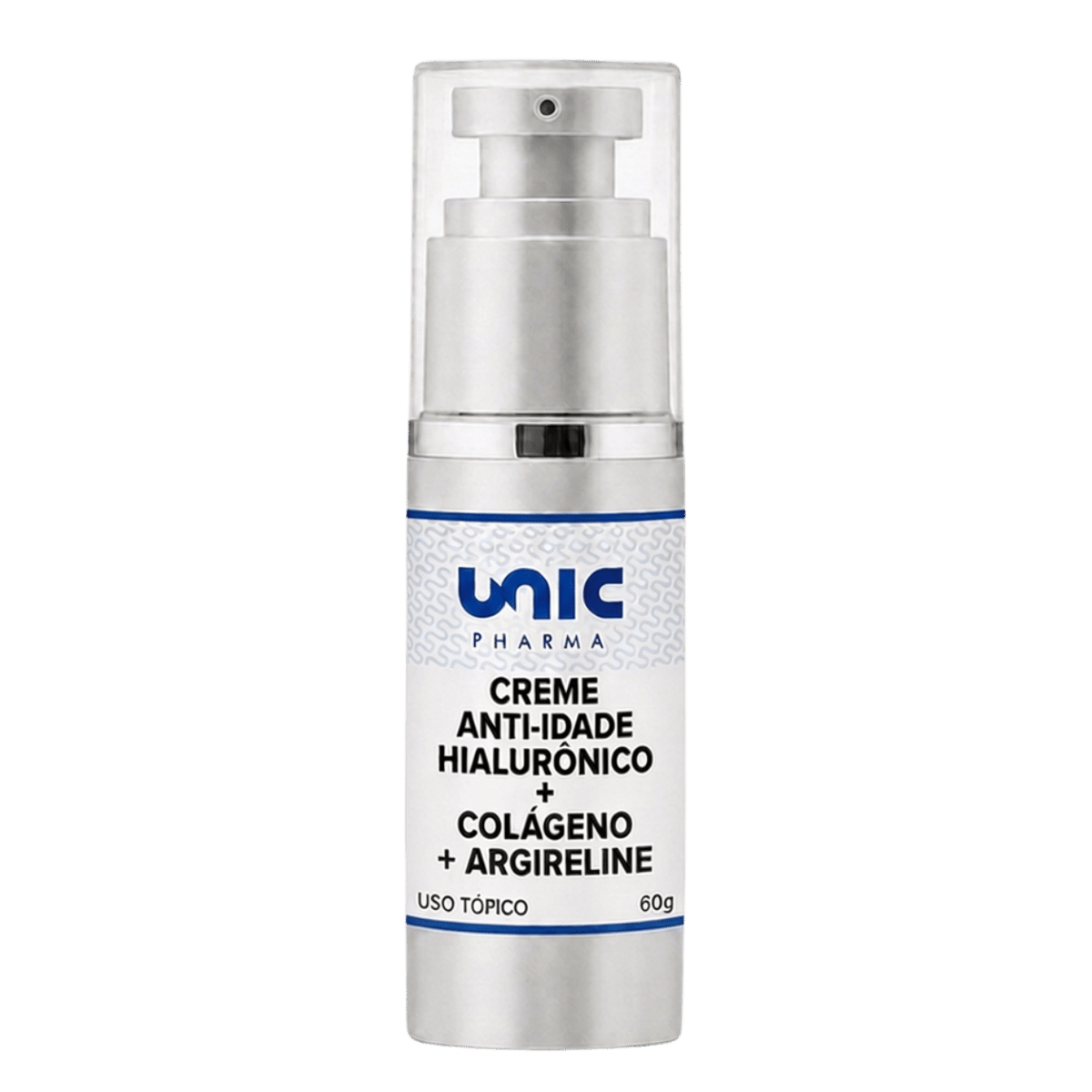 Creme Anti idade com Ácido Hialurônico + Colágeno + Argireline 30g