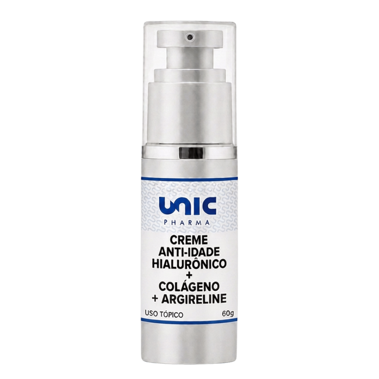 Creme Anti idade com Ácido Hialurônico + Colágeno + Argireline 30g