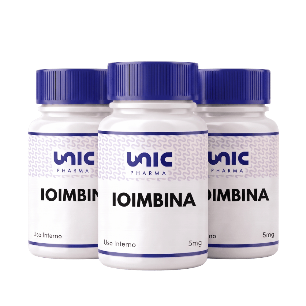 Kit 3 Ioimbina 5mg 60 caps