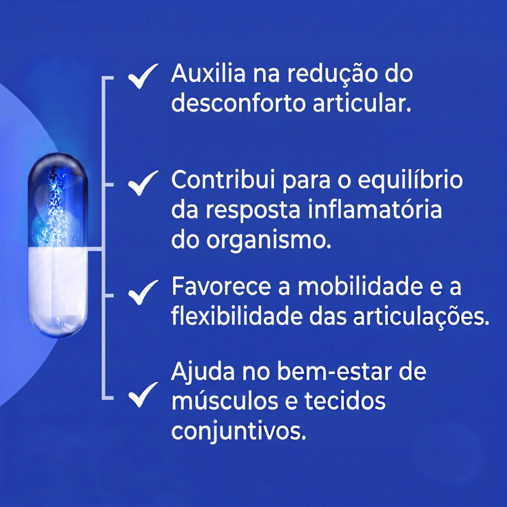 Composto Anti-Inflamatório Natural - 30 Cápsulas