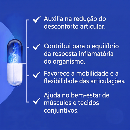 Composto Anti-Inflamatório Natural - 30 Cápsulas