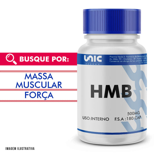 HMB 500mg  180 Cáps