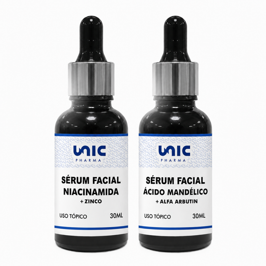 Kit Sérum Facial Niacinamida + Mandélico