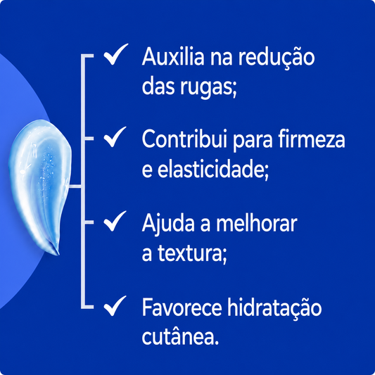 Gel-Creme Estética Facial  Para Homens - 30Gr