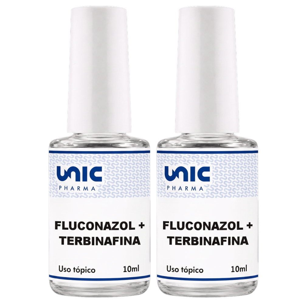 Kit 2 Fluconazol + Terbinafina esmalte - 10ml