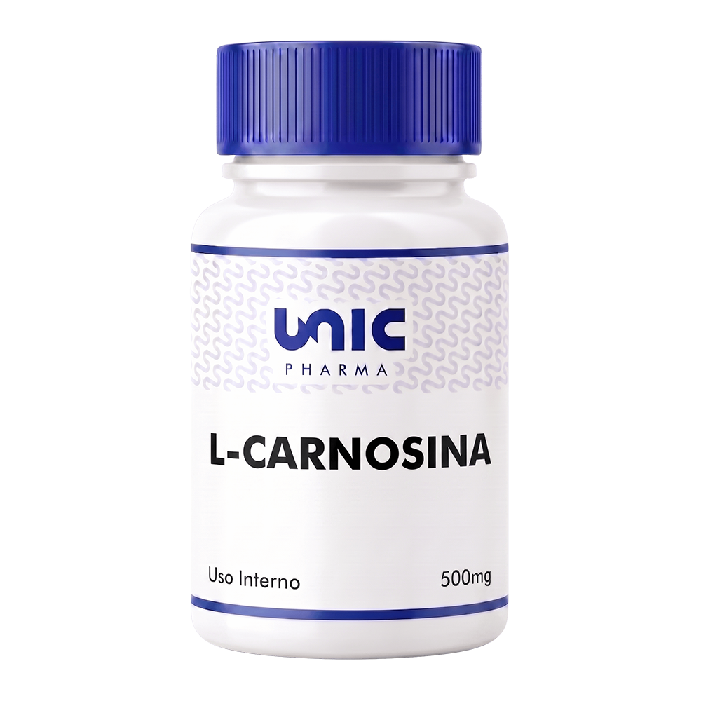 L- Carnosina 500mg - 30cáps