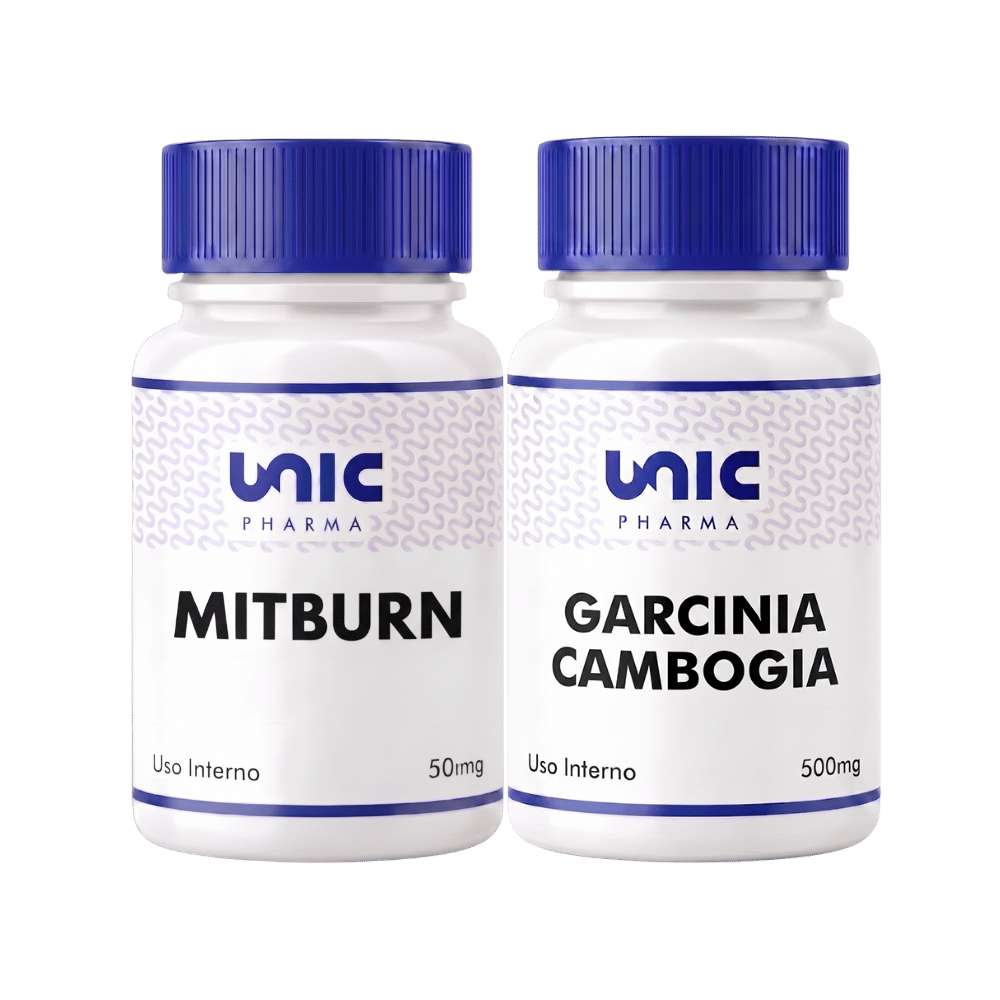 Mitburn 50Mg 30Caps + Garcinia Cambogia 500Mg - 60 Cáps