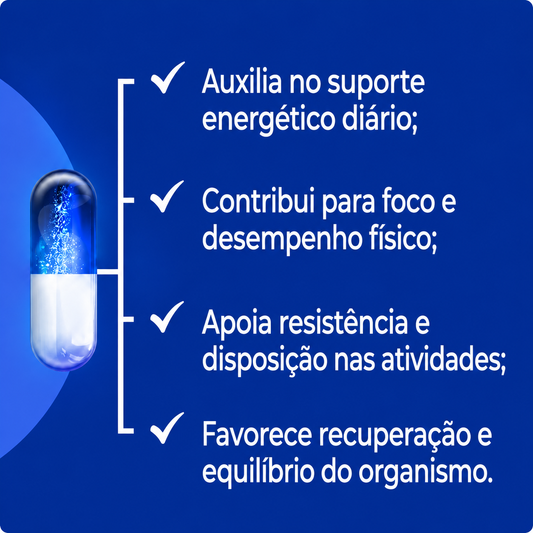 Kit Energia - MSM + Taurina + Teacrine